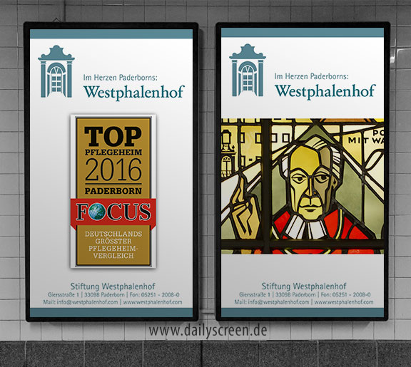 Monitor Netzwerk für Diesplaywerbung